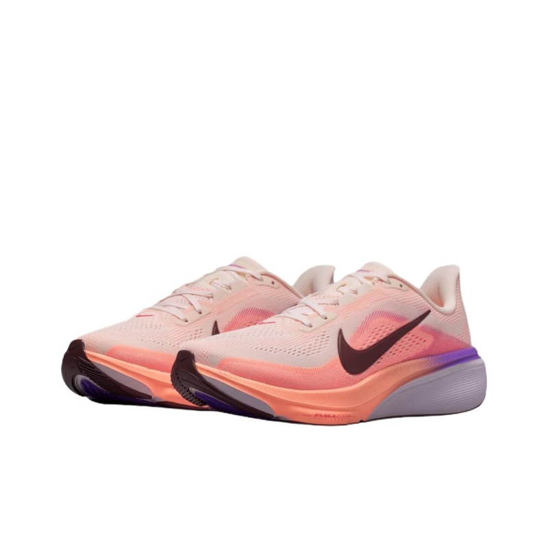 Nike Pegasus 42 'Chalk Orange Pulse Bright Violet Tattoo' Женские