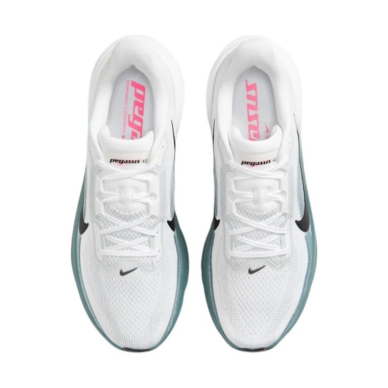Nike Pegasus 42 'White Mineral Slate Hyper Pink Black' Мужские