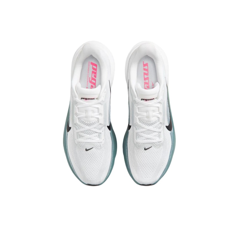 Nike Pegasus 42 'White Mineral Slate Hyper Pink Black' Мужские
