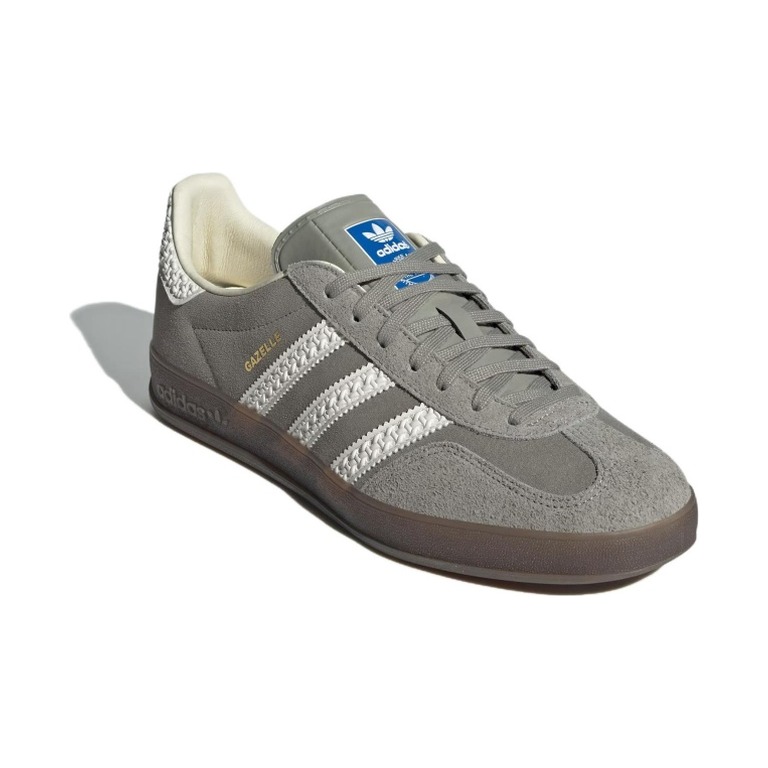 Adidas Gazelle Indoor 'Silver Pebble/Off White/Gold Metallic' Мужские