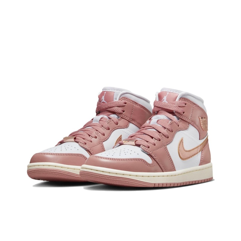 Air Jordan 1 Mid 'Coyote Coyote' Женские