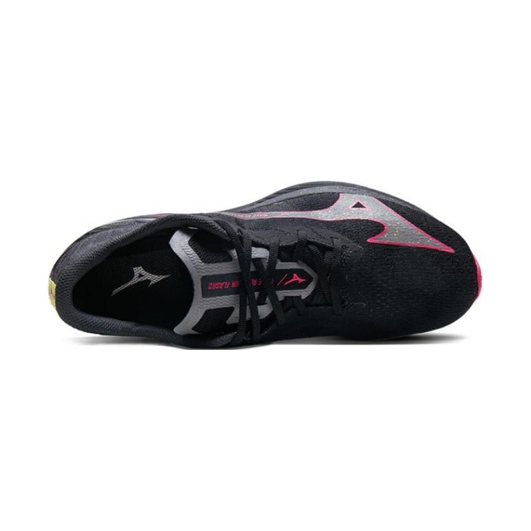 Mizuno Wave Rebellion Flash 2 'Black Pink Yellow' Мужские