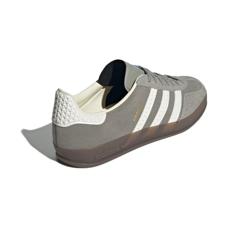 Adidas Gazelle Indoor 'Silver Pebble/Off White/Gold Metallic' Мужские