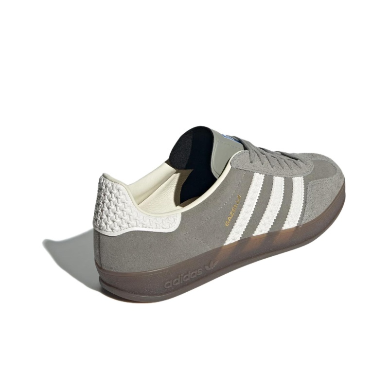 Adidas Gazelle Indoor 'Silver Pebble/Off White/Gold Metallic' Мужские