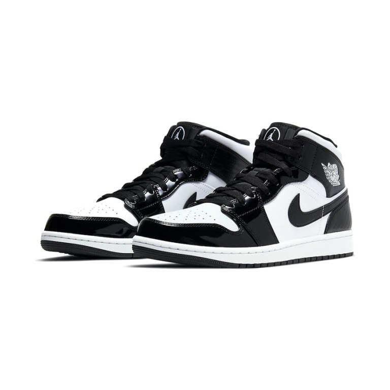 Air Jordan 1 Mid 'Blackened Blue Game Royal White Metallic Copper' Мужские