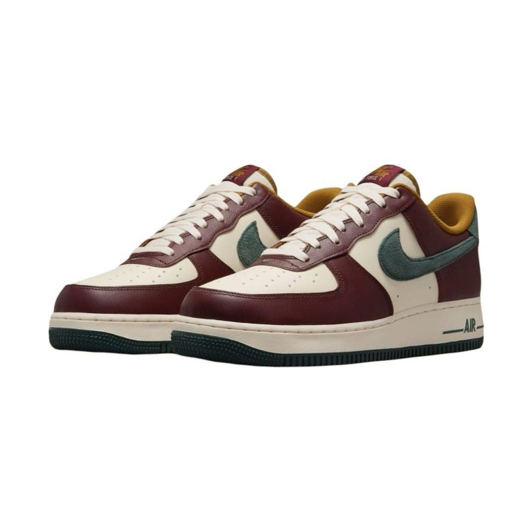 Nike Air Force 1 Low 'Coconut Milk / Dark Team Red / Bronzine / Vintage Green' Мужские