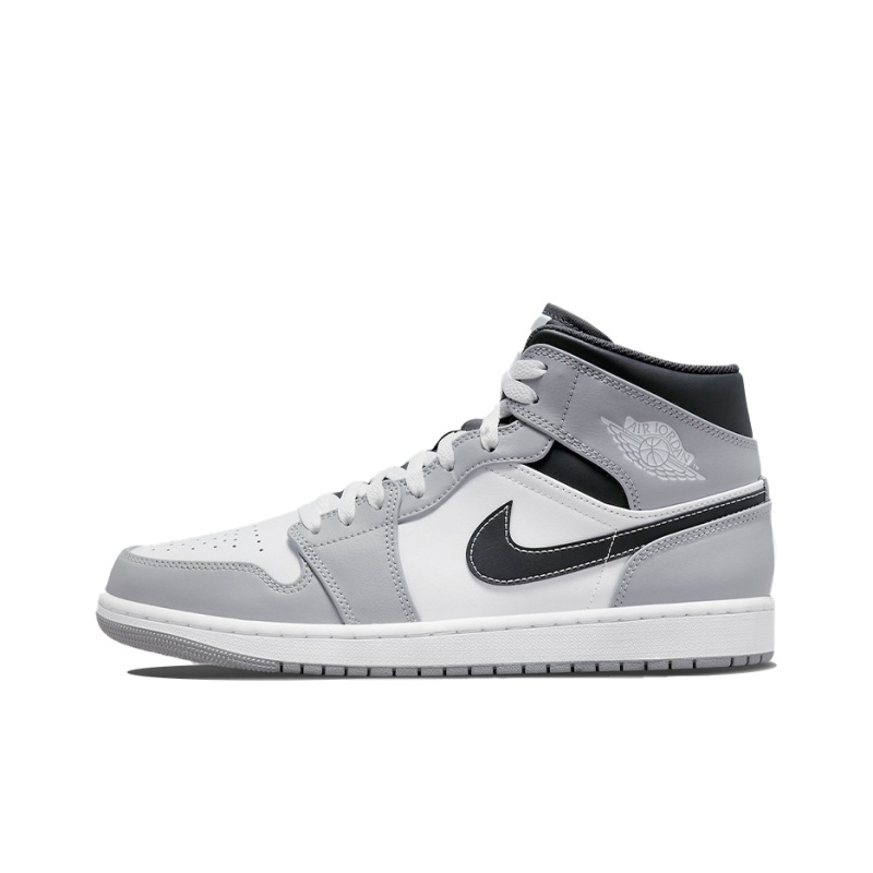 Air Jordan 1 Mid ‘Light Smoke Grey / Anthracite / White’ Мужские