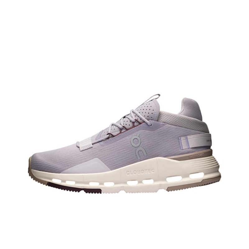 On Cloudnova 'Grey Purple' Женские