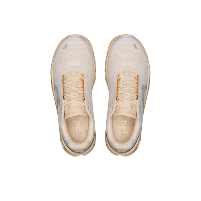 On Cloudmonster 1 'White Gold' Женские