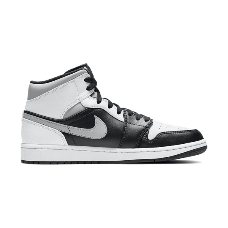 Air Jordan 1 Mid 'Black Dark Smoke Grey Gum Medium Brown Black' Мужские