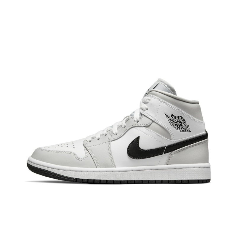 Air Jordan 1 Mid 'Obsidian White Dark Powder Blue' Женские