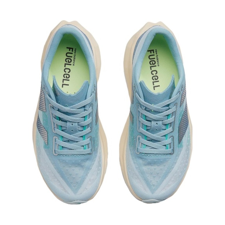 New Balance FuelCell Rebel v4 'Quarry / Chrome / Heron Blue' Женские