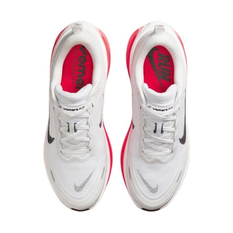 Nike Vomero Plus 'White / Bright Crimson / Metallic Silver / Black' Мужские