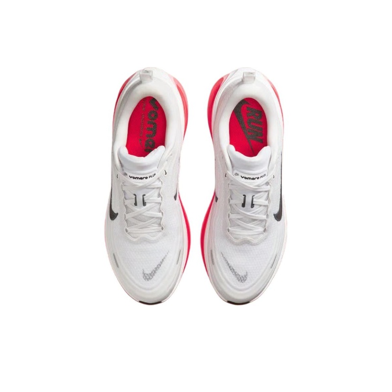 Nike Vomero Plus 'White Black Bright Crimson' Мужские