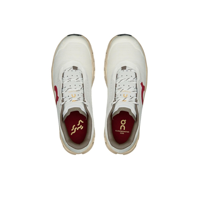On Cloudmonster Void 'White Brown' Мужские