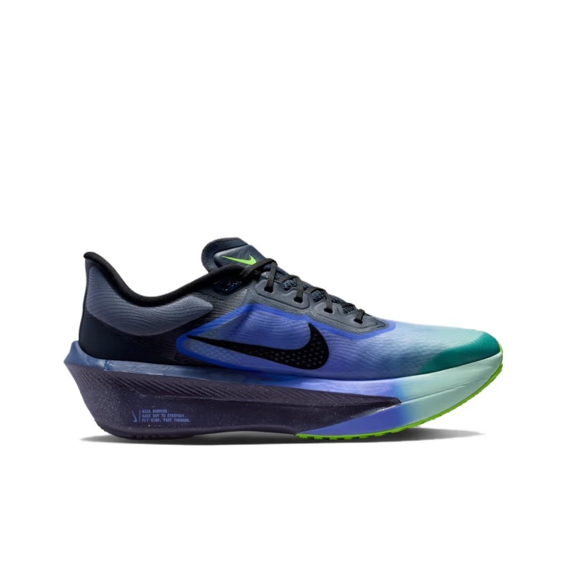 Nike Zoom Fly 6 'Dark Obsidian Racer Blue Emerald Rise Black' Мужские