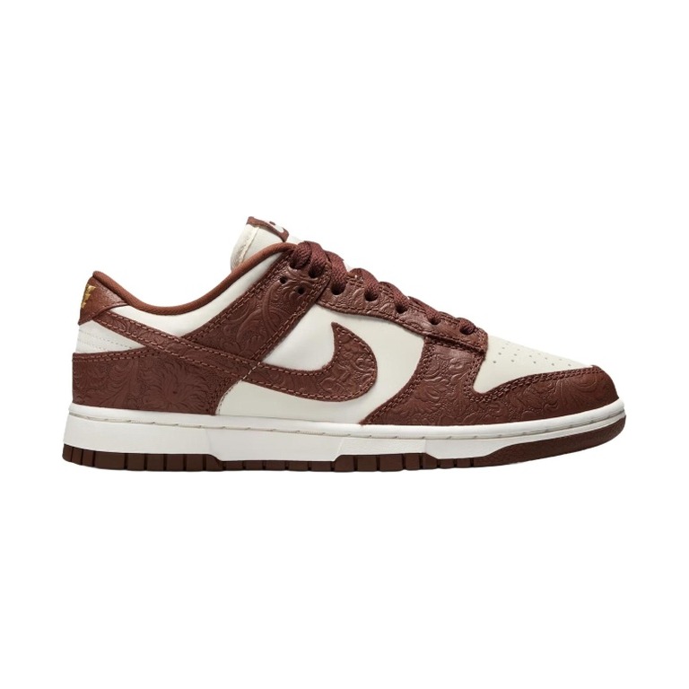 Nike Dunk Low 'Sail Metallic Gold Fauna Brown' Женские