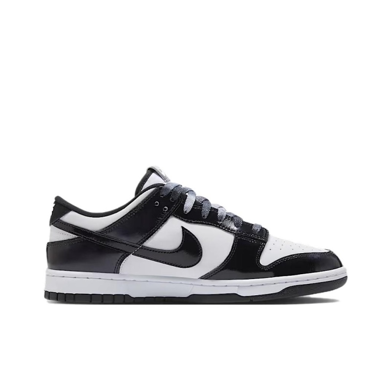 Nike Dunk Low 'White Metallic Silver Black Photon Dust' Мужские