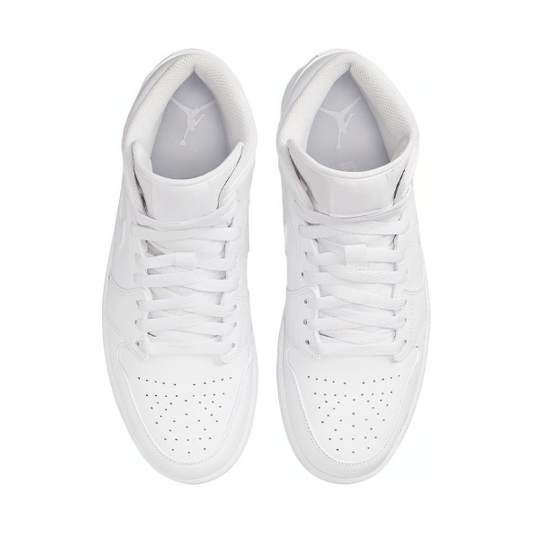 Air Jordan 1 Mid 'Triple White' Мужские