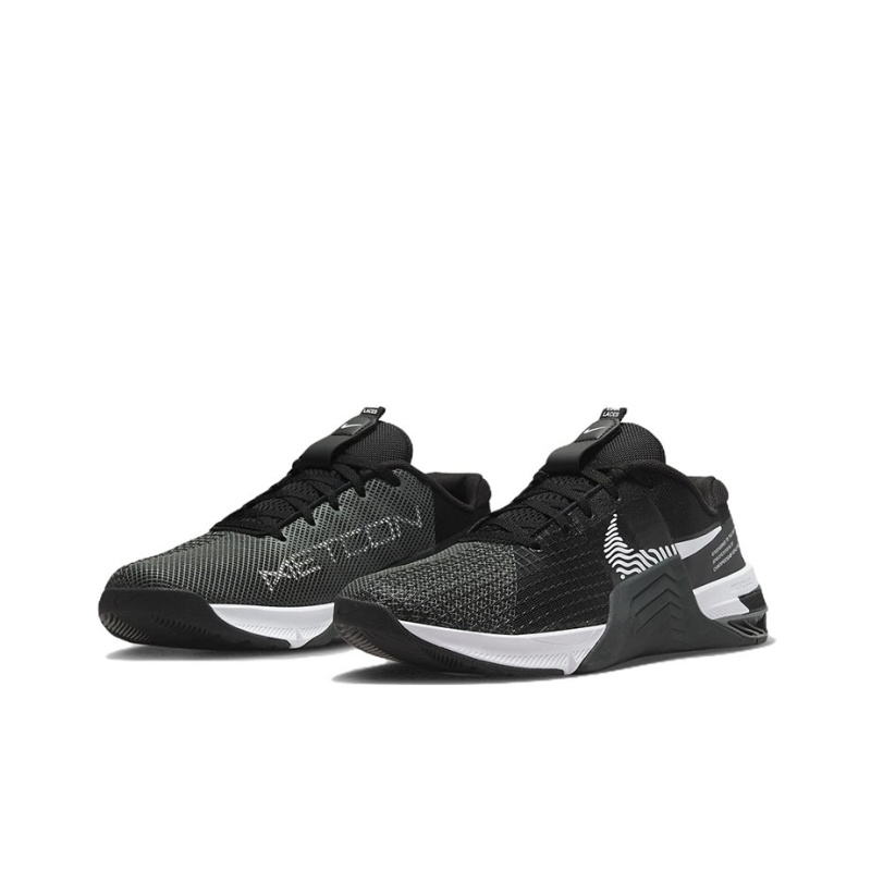 Nike Metcon 8 'Black Hyper Crimson White Chrome' Мужские