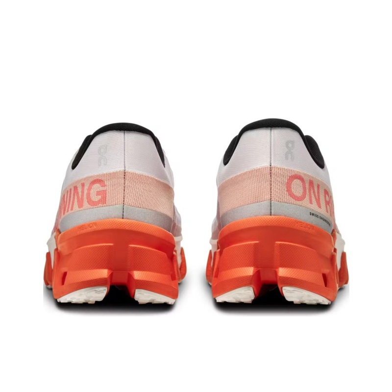 On Cloudmonster 2 'White Orange' Мужские