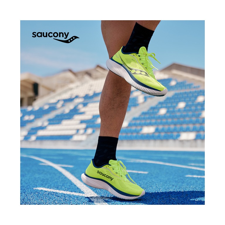 Saucony Kinvara 15 'Neon Green Blue' Мужские