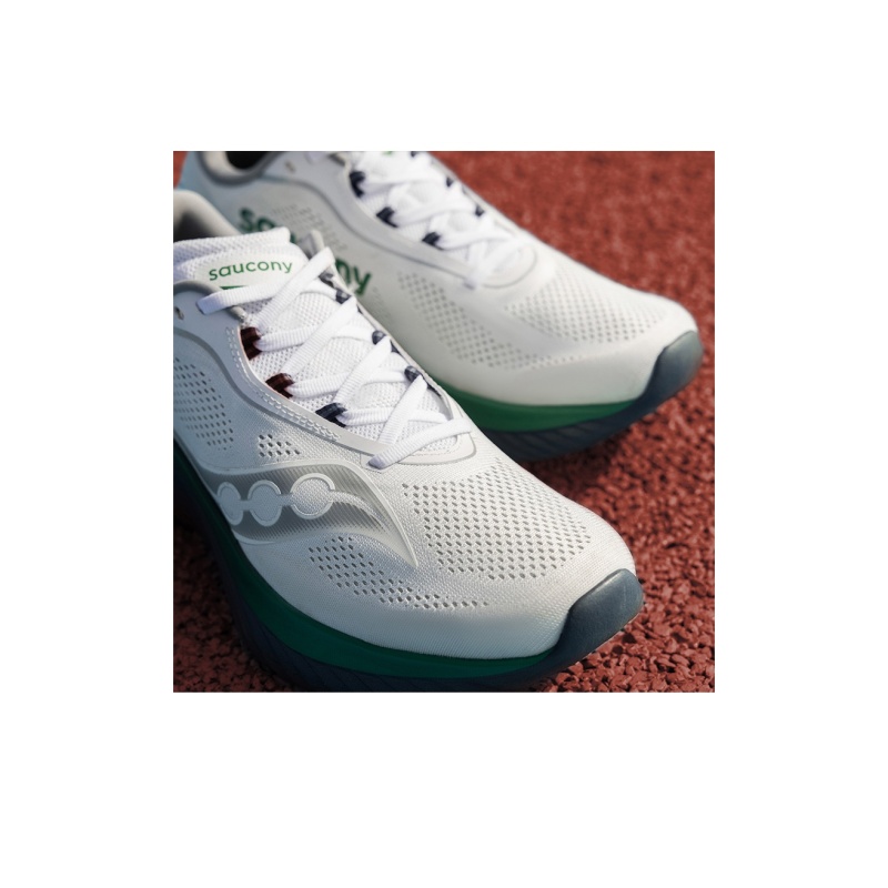 Saucony Kinvara 'White Grey' Мужские