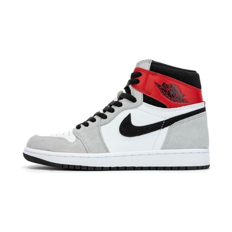 Air Jordan 1 High OG 'White / Black / Light Smoke Grey / Varsity Red' Мужские