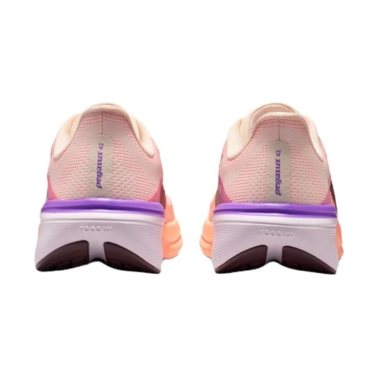 Nike Pegasus 42 'Chalk Orange Pulse Bright Violet Tattoo' Женские