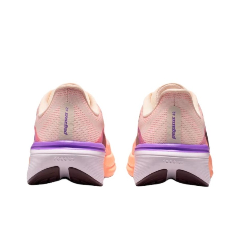 Nike Pegasus 42 'Chalk Orange Pulse Bright Violet Tattoo' Женские
