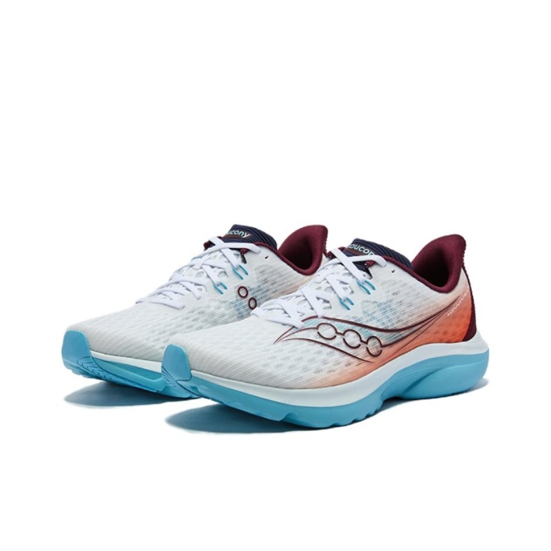 Saucony Kinvara 'White Blue' Мужские