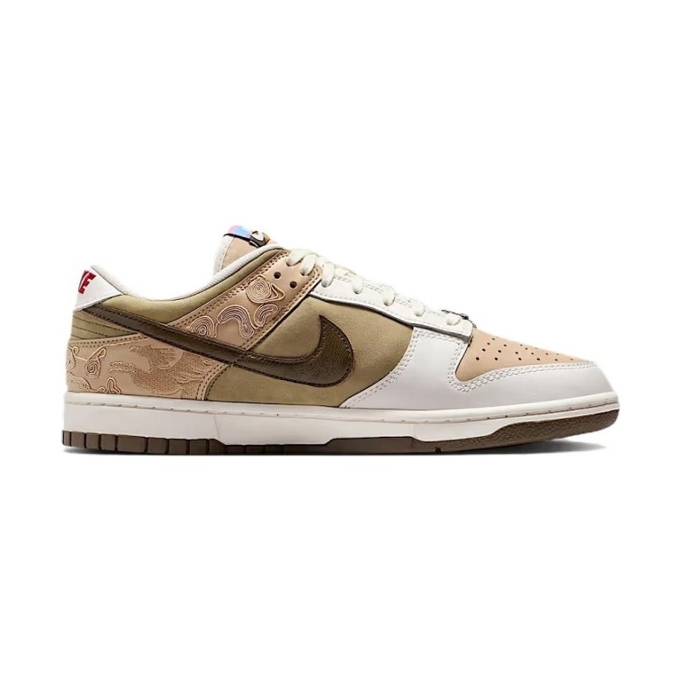 Nike Dunk Low 'Linen Phantom Neutral Olive Dark Hazel' Мужские