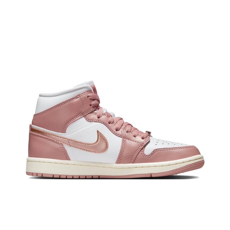 Air Jordan 1 Mid 'Coyote Coyote' Женские