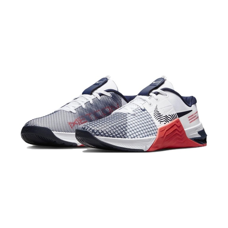 Nike Metcon 8 'White Crimson Obsidian' Мужские