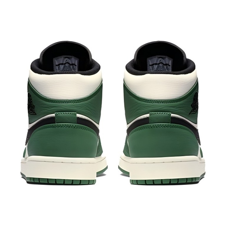 Air Jordan 1 Mid 'Pine Green / Sail / Black' Мужские