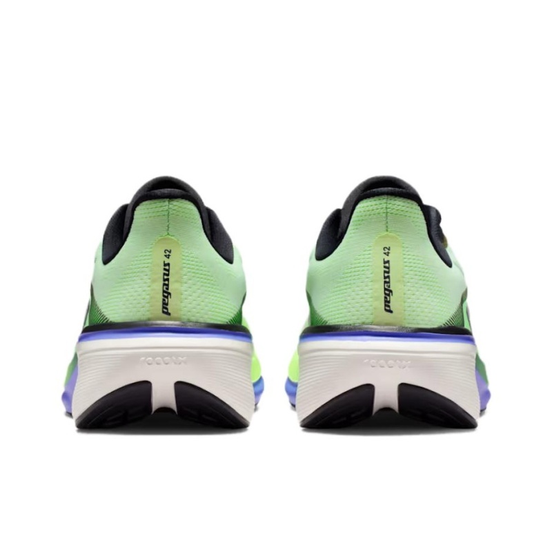 Nike Pegasus 42 'Volt Tint Sapphire Lime Blast Black Spruce' Мужские