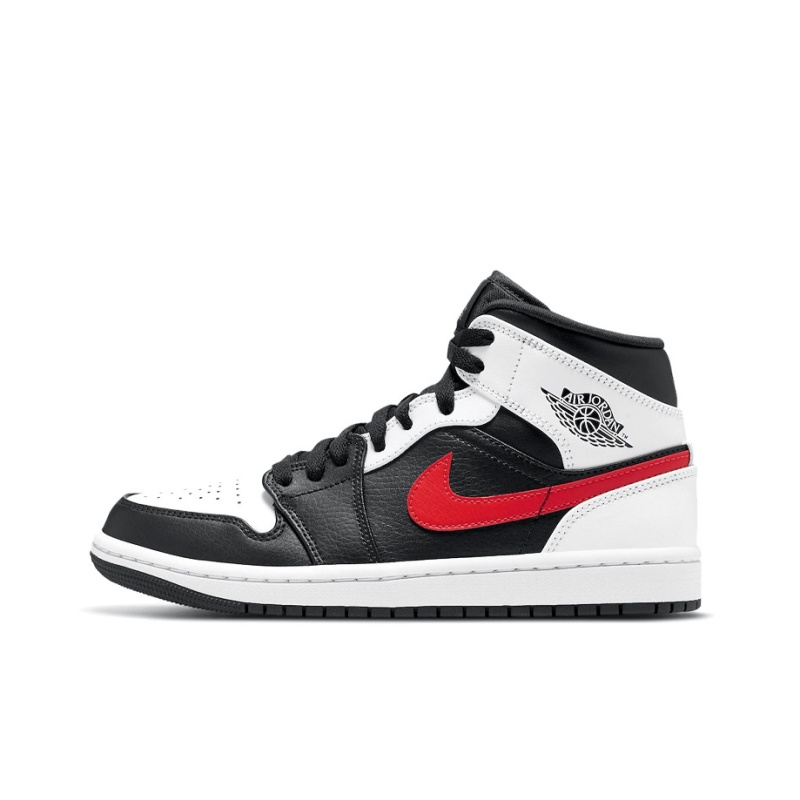 Air Jordan 1 Mid ‘Black / Chile Red / White’ Мужские