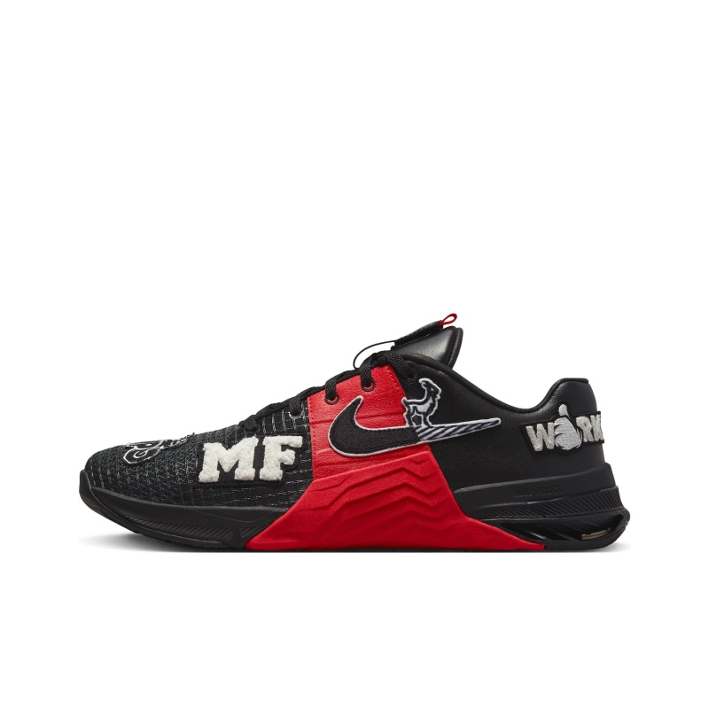 Nike Metcon 8 'Black Hyper Crimson White Chrome' Мужские