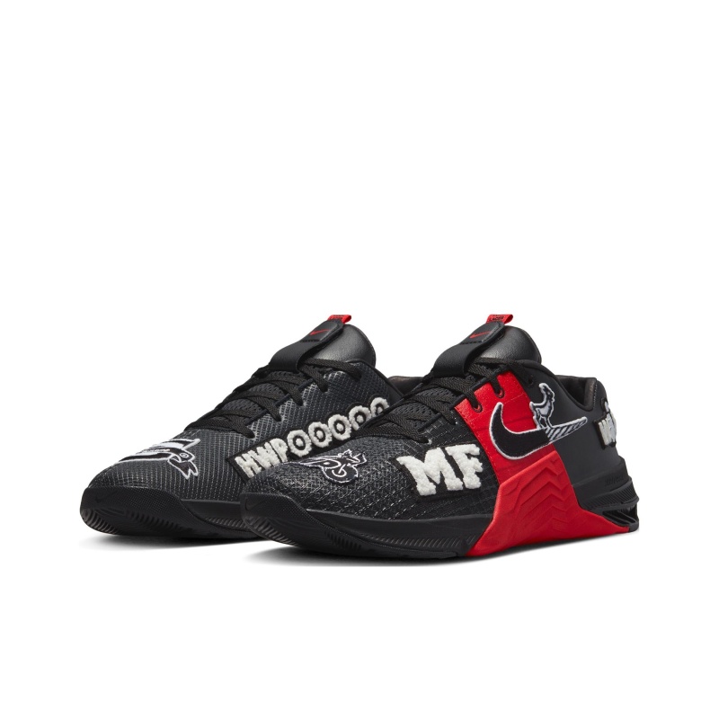 Nike Metcon 8 'Black Hyper Crimson White Chrome' Мужские