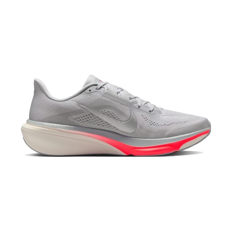 Nike Pegasus 42 'Wolf Grey / Photon Dust / Flash Crimson / Metallic Silver' Мужские