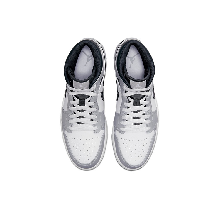 Air Jordan 1 Mid 'Light Smoke Grey / Anthracite / White' Мужские