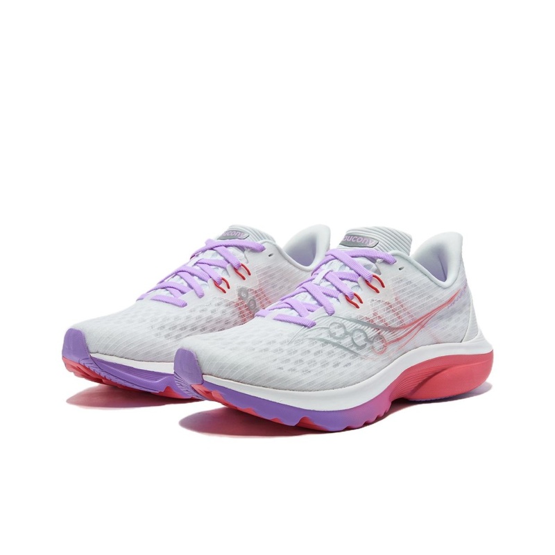 Saucony Kinvara 'White Red' Женские