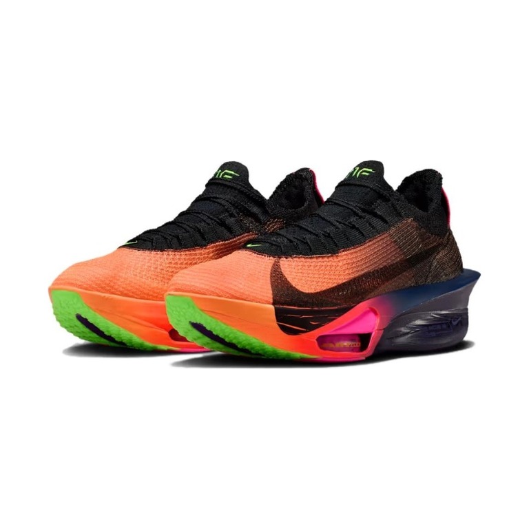 Nike Alphafly 3 'Orange Pulse Purple Dynasty Electric Green Black' Женские