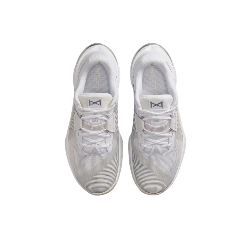 Nike Metcon 10 'White Platinum Tint Wolf Grey Metallic Silver' Женские