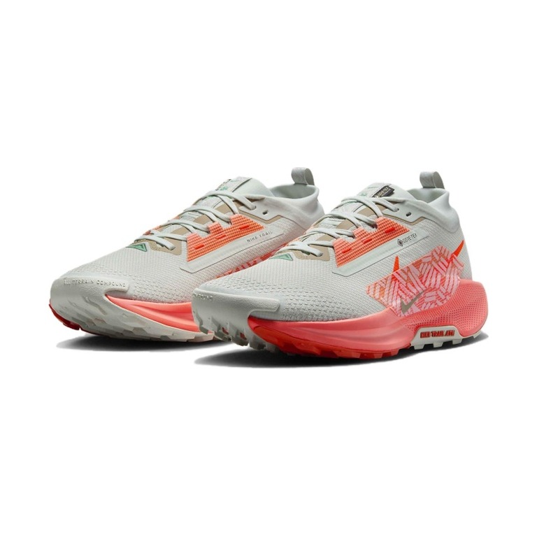 Nike Pegasus Trail 5 Gore-Tex 'Light Silver Light Wild Mango Vintage Coral Hyper Crimson' Мужские
