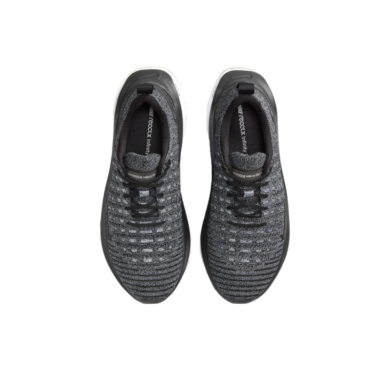 Nike React Infinity Run 4 'Black White Metallic Silver Black' Мужские