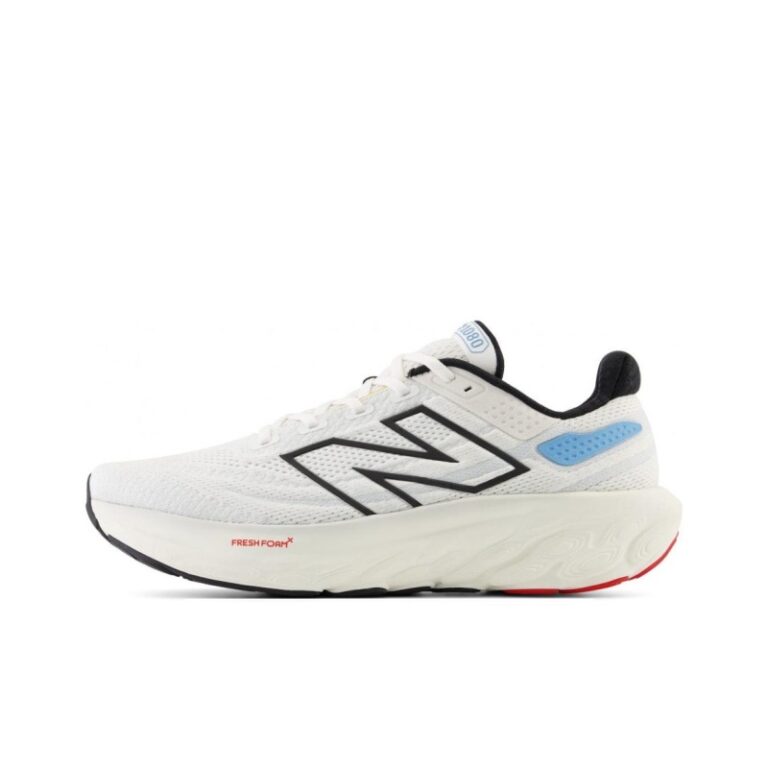 New Balance 1080 v13 'Fresh Foam White Black Blue' Мужские