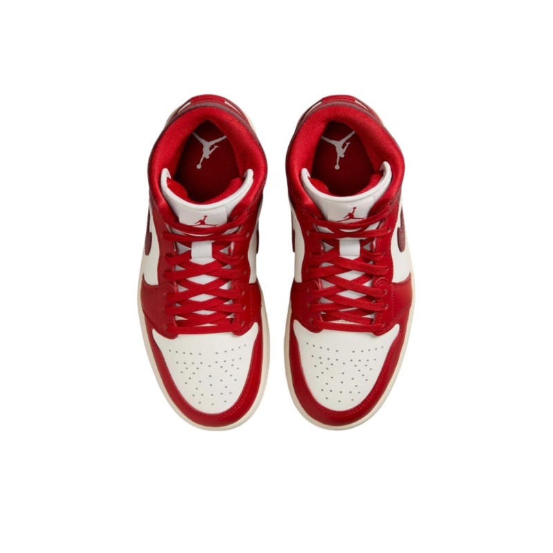 Air Jordan 1 Mid 'Red' Женские
