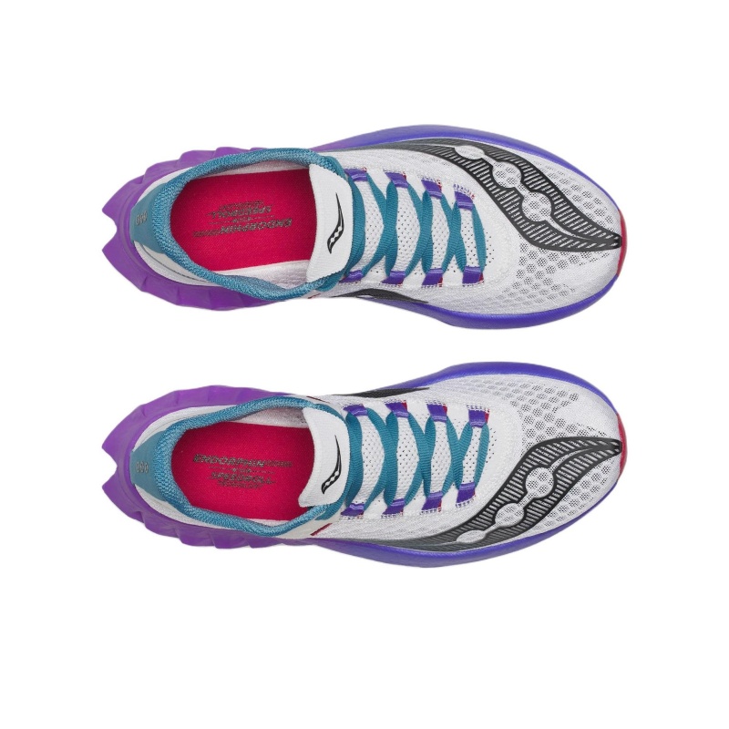 Saucony Endorphin Pro 'White / Vizipro' Женские