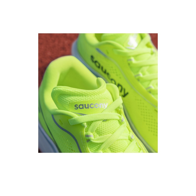 Saucony Kinvara 'Neon Green Blue' Женские